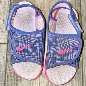 Nike Sunray Adjust 4 Gs/Ps Sandals Girl's Shoes Size 10